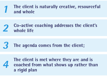 Four cornerstones of Co-Active Coaching
